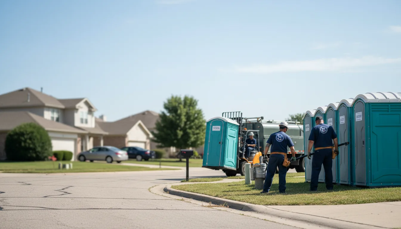 Porta Potty Rental in Burkettsville, OH near me